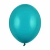 Turkise Balloner "Lagoon Blue" 30 cm, 10 stk.