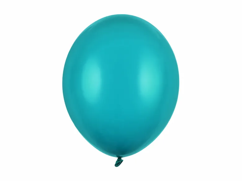 Turkise Balloner "Lagoon Blue" 30 cm, 10 stk.