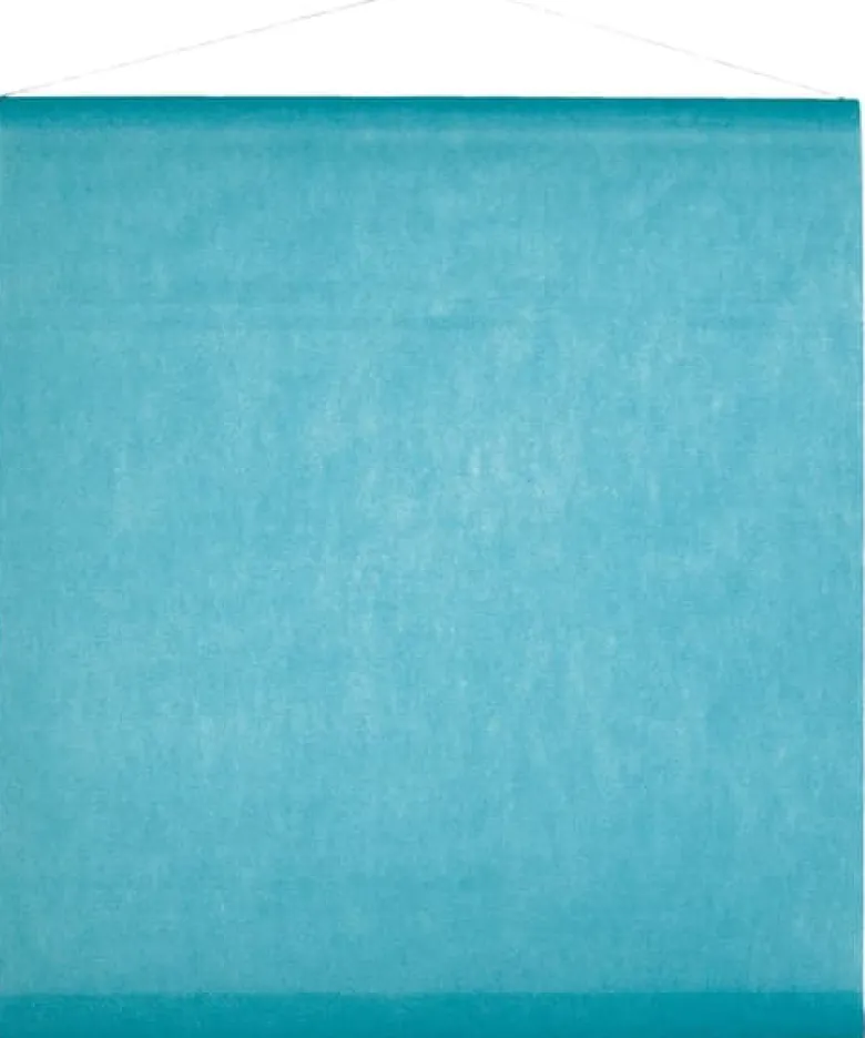 Turkis Loftbanner, 80 cm x 12 meter