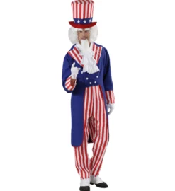 Uncle Sam kostume, voksen