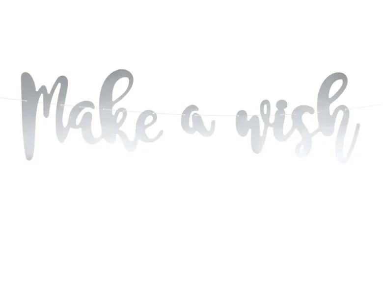 Unicorn Party - 'Make a Wish' Guirlande