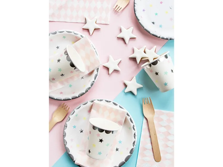 Unicorn Party - Paptallerkner, 18 cm