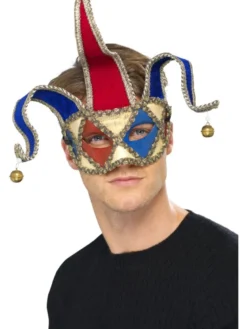 Venetian øjenmaske nar