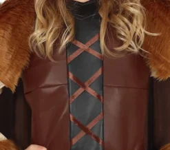 Vikingekostume til børn – krigerlook (5–12 år)