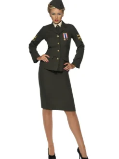 Voksen kostume: Officer kostume