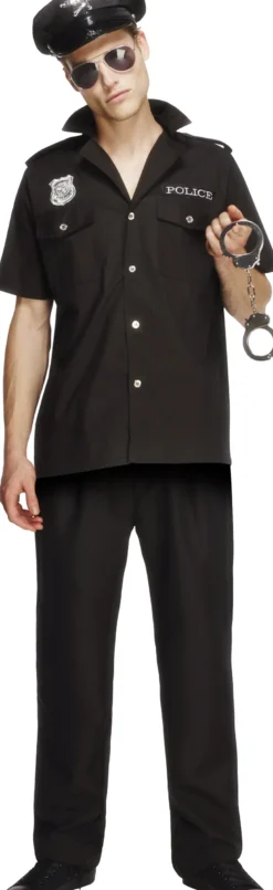 Voksen kostume: Politimand kostume