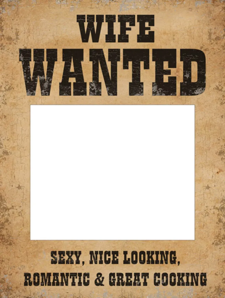 Wanted skilt