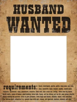 Wanted skilt