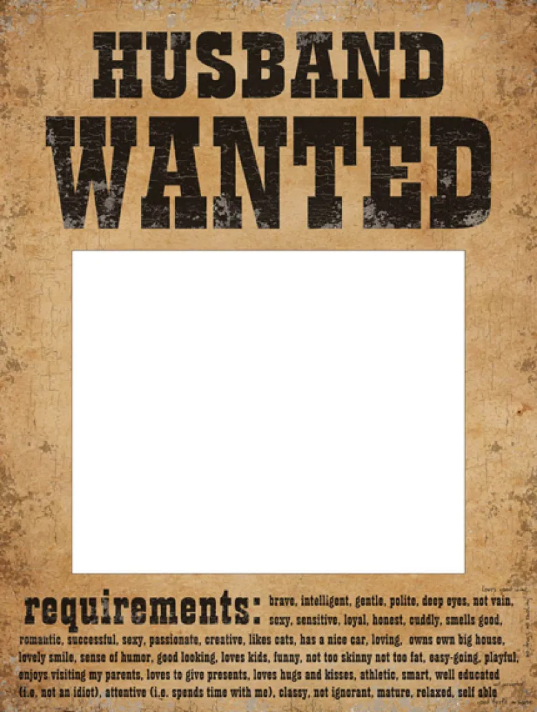 Wanted skilt