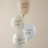 Welcome Baby Balloner Blåt mix, 6 stk.