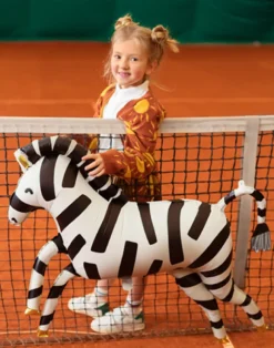 Zebra Folie Ballon, 100 x 82cm