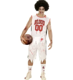 Zombie Basketball Spiller - Voksen Kostume