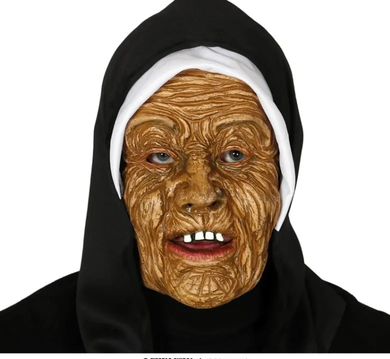 Zombie Nonne Maske - Voksen