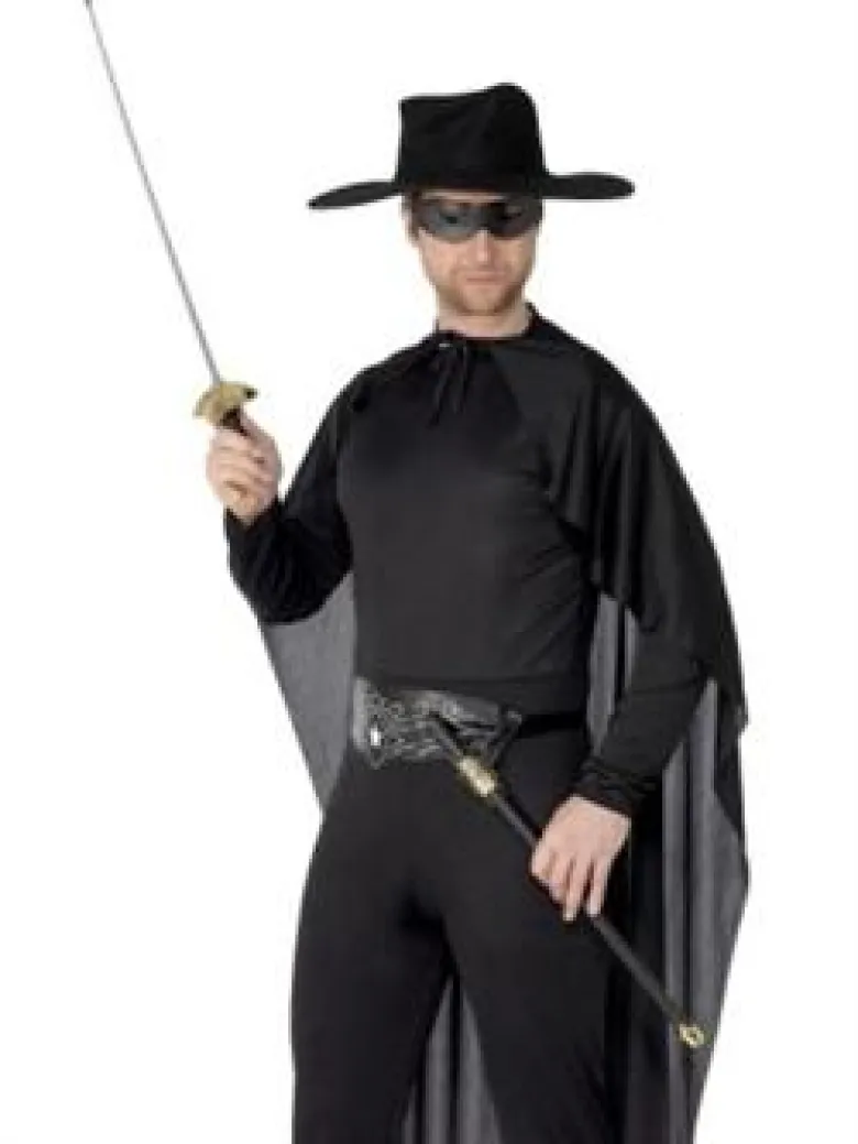 Zorro sværd og maske